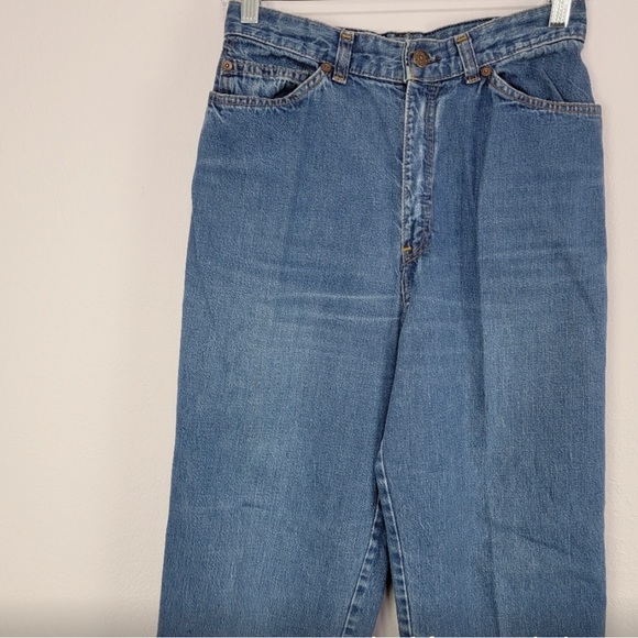 Vintage 70s Levis 18739-0514 Orange Tab Striaght Leg Jeans Size 29×34 Super cute - Picture 9 of 9